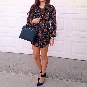 Patterned Romper